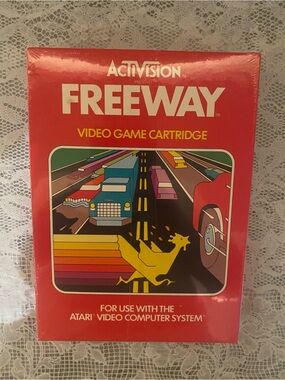 Rare 1994 New Sealed Freeway Atari 2600 Activision Printed in USA